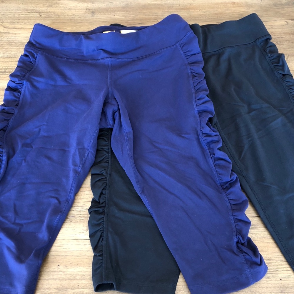 2 Lucy Ultimate X-Training Ruched Crops